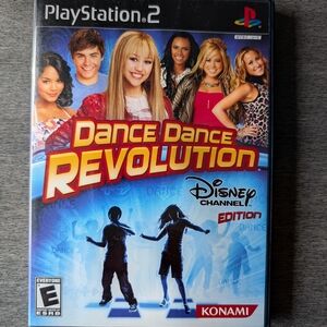PS2 Dance Dance Revolution Disney Channel Edition PlayStation 2 Video Game 🎮